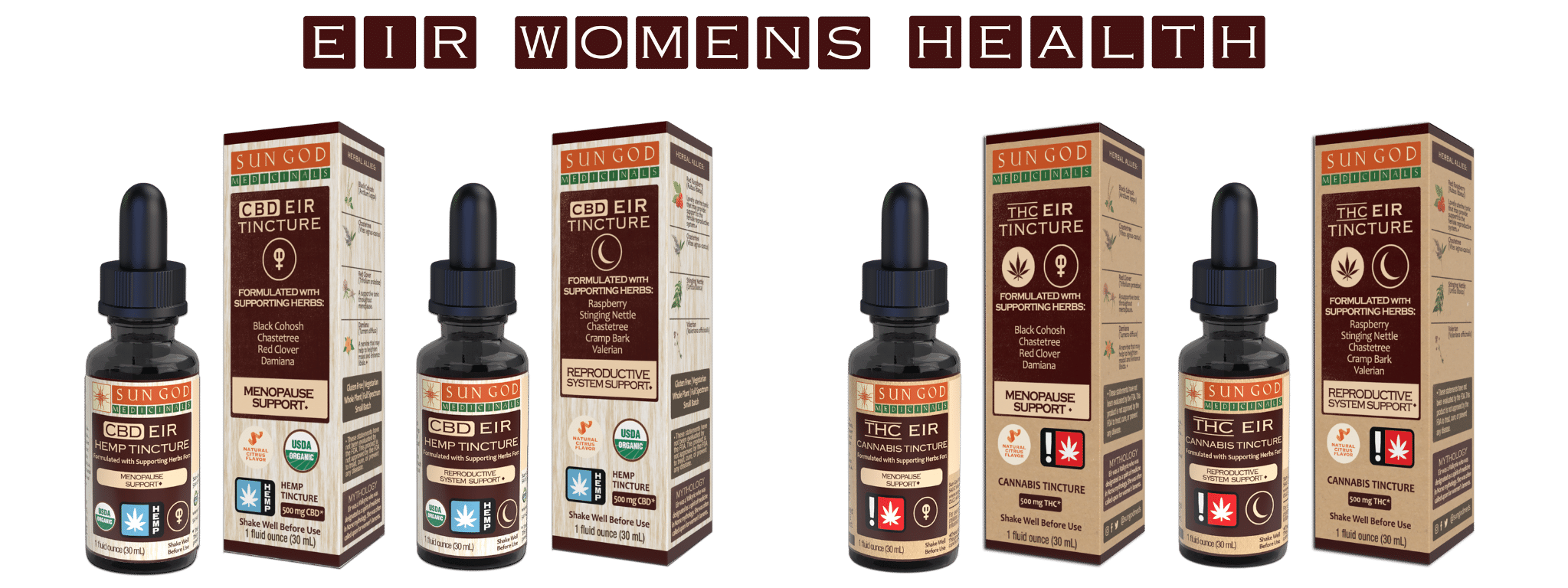 Herbal Products For Women's Health - by Sun God Medicinals