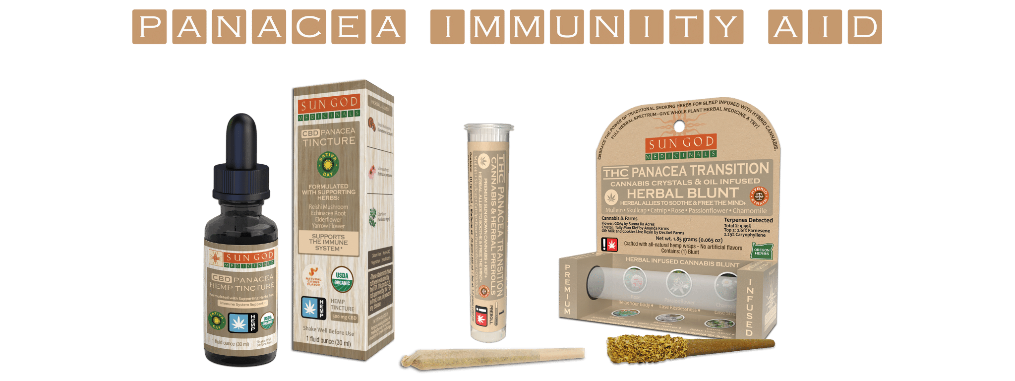 Herbal Products For Immune Support - by Sun God Medicinals