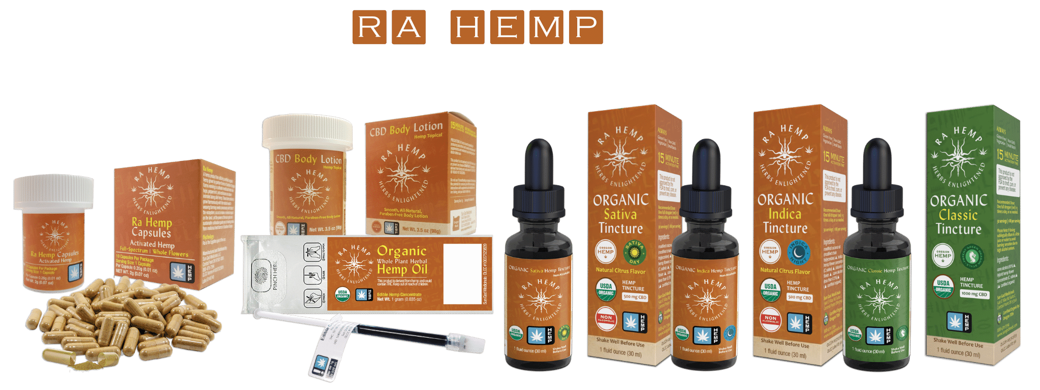 Ra Hemp Products - by Sun God Medicinals